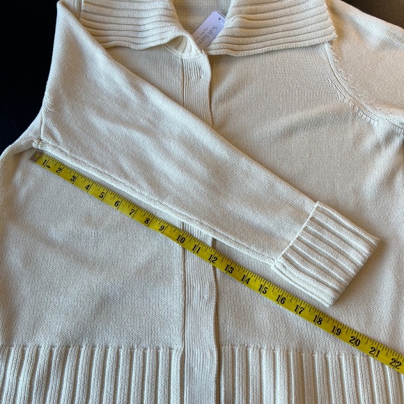 NWT - Soft Surroundings Trinity Cardigan Longline Sweater - Picture 9 of 12